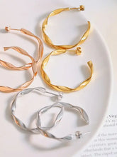 Titanium Steel C-Hoop Earrings Earrings