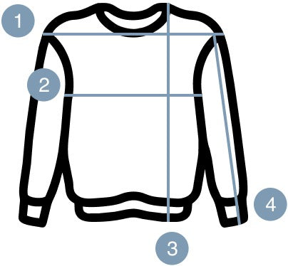 Regular Fit Size Chart and Measurements in Inches