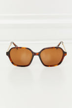 Tortoiseshell Square Sunglasses for Women TAC Polarization UV400
