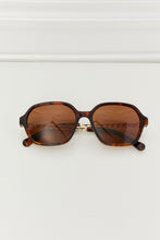Tortoiseshell Square Sunglasses for Women TAC Polarization UV400