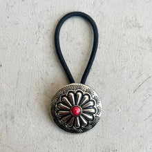 Turquoise Round Shape Hair Rope Style B One Size Hair Jewelry