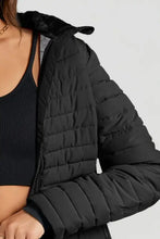 Turtleneck Zip Up Long Sleeve Jacket Woman Outerwear
