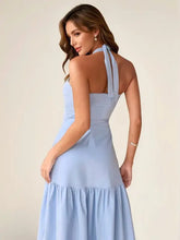 Twist Front Cutout Tiered Maxi Dress Woman Maxi Dress