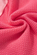 Two Tone Button Up Drop Shoulder Shacket Woman Outerwear