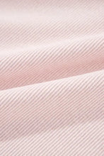 Two-tone Color Exposed Seam Corduroy Shacket Woman Outerwear