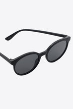 Two-Tone Ruched Drawstring Top with Round Brown Sunglasses Set