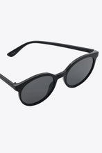 Two-Tone Ruched Drawstring Top with Round Brown Sunglasses Set Sunglasses