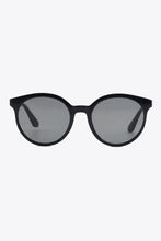 Two-Tone Ruched Drawstring Top with Round Brown Sunglasses Set Sunglasses