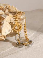 18K Gold-Plated Stainless Steel Chain Bracelet Bracelets