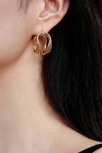 U-Shaped Hoop Earrings Earrings