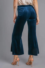 Umgee High Rise Elastic Waist Flare Pants Woman Pants