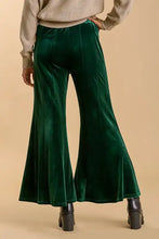 Umgee High Rise Elastic Waist Flare Pants Woman Pants