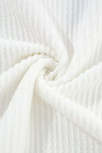 US Flag Corded Long Sleeve Sweatshirt Woman Sweatshirts