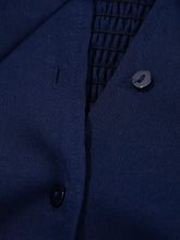 V Neck Buttoned Front Shirred Back Short Sleeve Midi Dress Woman Casual Dress