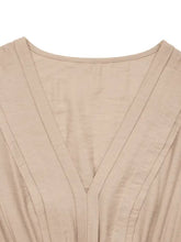 V-Neck Sleeveless Midi Dress Casual Dresses