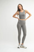 Venice Cloud Light Sculpt High Waisted Gray Athletic Leggings with Pockets