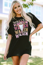 WALLEN Round Neck Short Sleeve T-Shirt Woman T Shirts