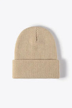 Warm Winter Knit Beanie Khaki One Size Hats