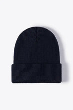 Warm Winter Knit Beanie Navy One Size Hats