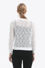 White Lace Bomber Jacket with Regular Sleeve Length for Women Woman Outerwear