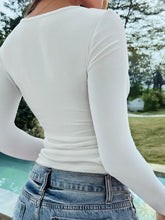 White Long Sleeve Shirt with Leopard Print Star for Women