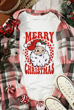 Santa Graphic Round Neck Long Sleeve Sweatshirt Woman Sweatshirts