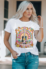 White Nashville Tennessee Graphic T-Shirt for Women