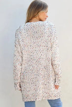 Open Front Long Sleeve Cardigan Woman Outerwear