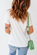 White Pumpkin Graphic T-Shirt for Women