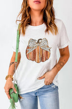White Pumpkin Graphic T-Shirt for Women