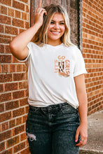 Round Neck Short Sleeve Cowboy Theme T-Shirt Woman T Shirts