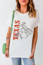White Texas Rodeo Graphic T-Shirt for Women White