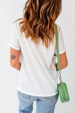 White USA Graphic T-Shirt for Women Woman T Shirts
