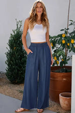 Wide Leg Pants with Pockets Woman Pants