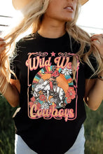 WILD WEST COWBOYS Graphic Tee Shirt Woman T Shirts