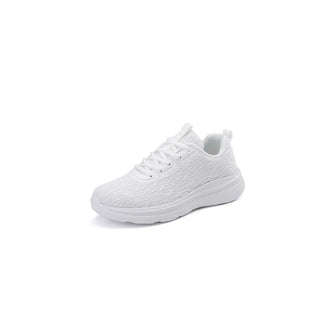 Women's Athletic Shoes Black and White Comfortable and Versatile White