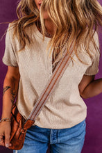 Women's Beige Button-Up Casual Shirt