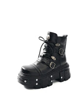 Black Platform Boots for Women Woman Boots