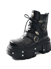 Black Platform Boots for Women Woman Boots