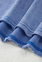 Womens Blue USA Graphic T-Shirt and Red Shorts Set Woman T Shirts