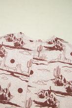 Women's Desert Print Stretch T-Shirt Woman T Shirts