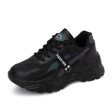 Women's Fashion Sneakers in Beige Black and White Black