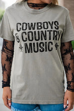 Womens Graphic Tee with Lace Sleeves Casual Stretchy Top