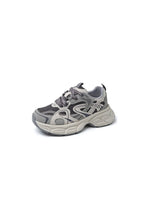 Women’s Gray and White Athletic Sneakers Gray
