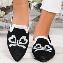 Knit Flats in Multiple Colors Women’s Loafers Black Woman Loafers