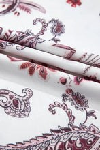 Womens Paisley Patterned Tie Back T Shirt Woman T Shirts