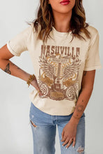Western Graphic Round Neck T-Shirt Woman T Shirts