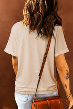Western Graphic Round Neck T-Shirt Woman T Shirts