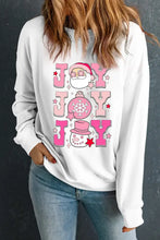 JOY Round Neck Long Sleeve Sweatshirt Woman Sweatshirts