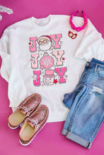 JOY Round Neck Long Sleeve Sweatshirt Woman Sweatshirts